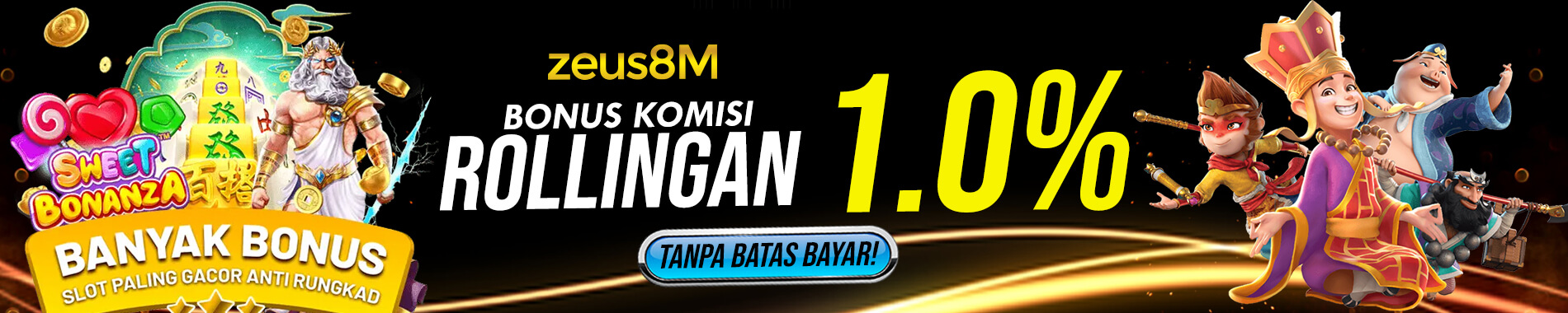 ZEUS8M: Pusat Games Slots Gacor 4D Terpercaya
